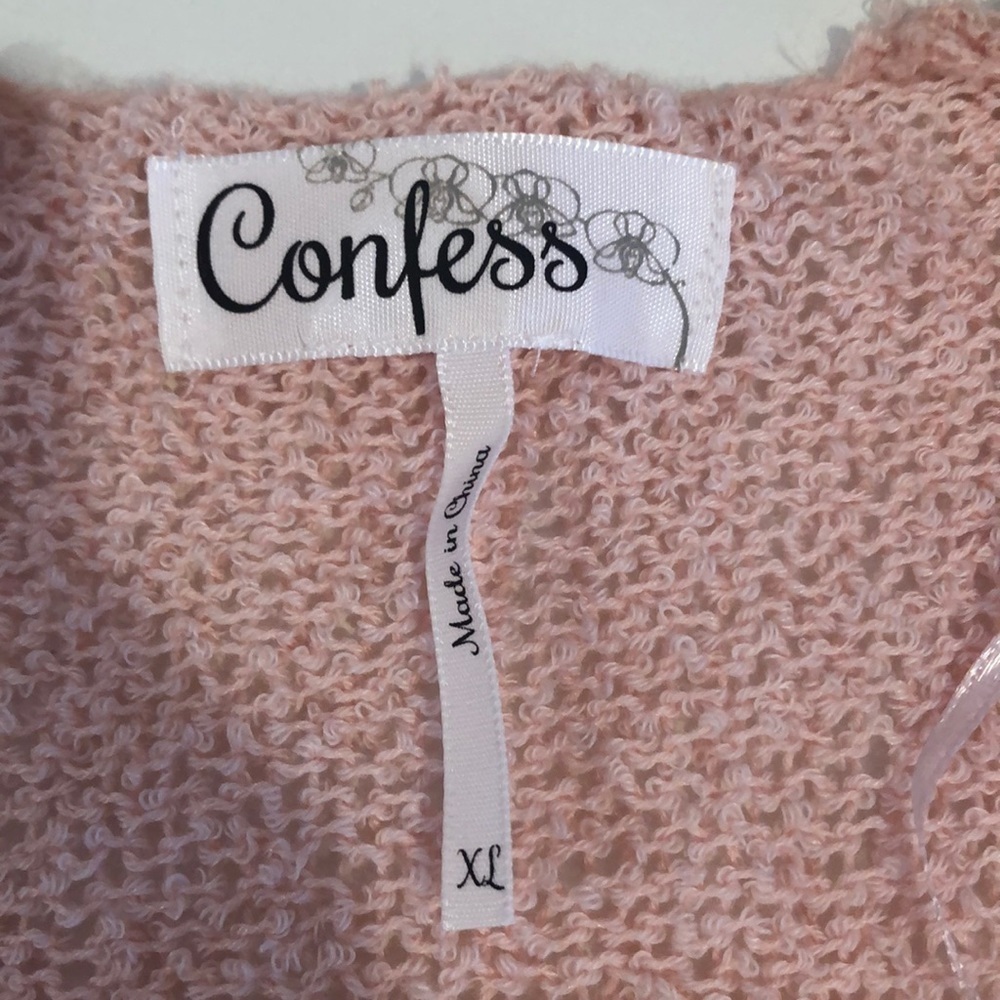 Confess Open Front Oversized Soft Cardigan NWT Extra Large - Picture 5 of 9